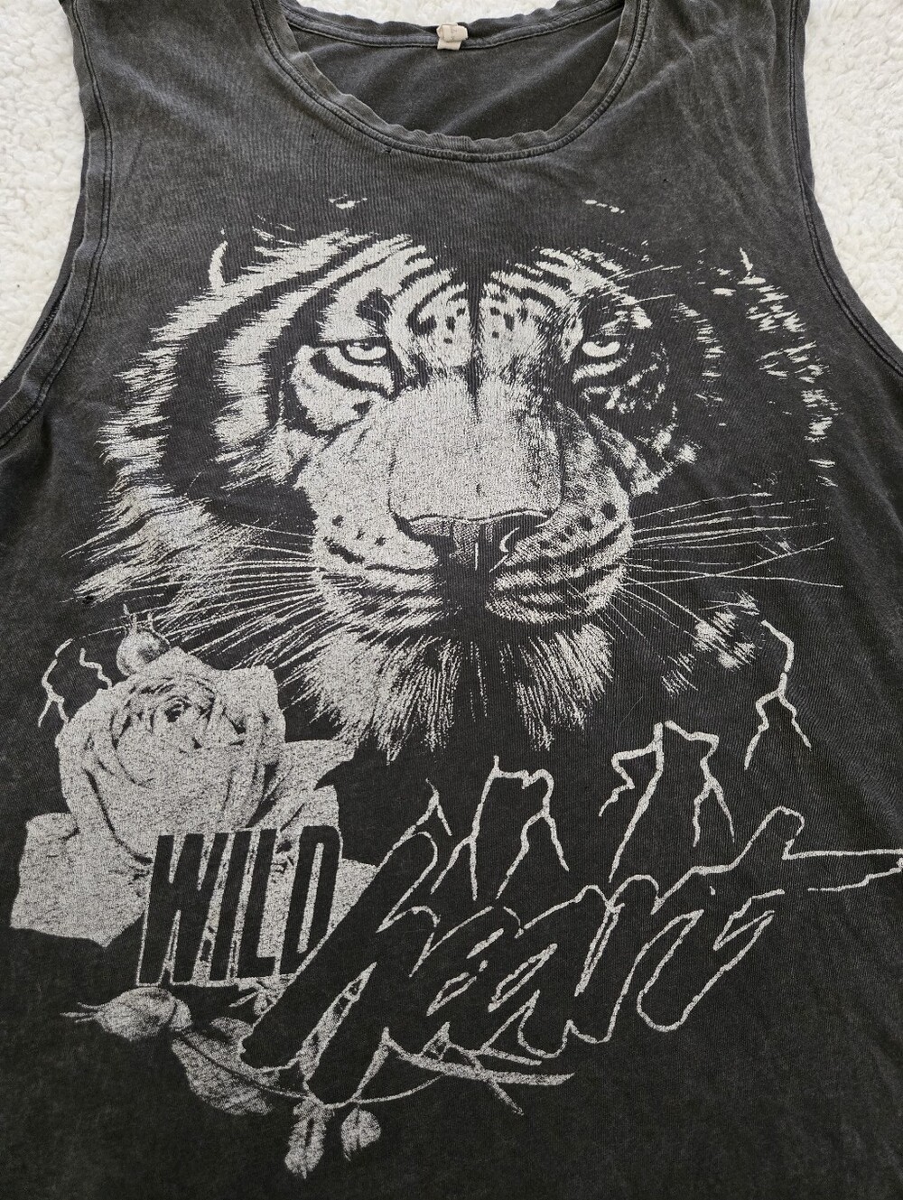 Spell Wild Heart Tank SZ 10 🖤🤍 - Picture 5 of 11